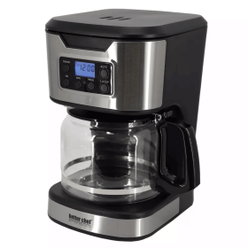 Better Chef 12-Cup Programmable Coffee Maker with Stainless Steel Accents