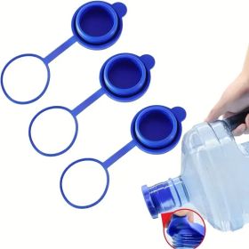 Professional Water Cooler Cap Set - 3-Piece Leakproof Replacement Lids for 3/5 Gallon Jugs (Fits Most 55mm Bottle Necks) (Option: 3PCS food grade silicone)