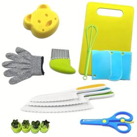 Fun & Functional Kids Kitchen Set - Complete Cooking Tools for Pretend Play & Real Recipes (Option: Montessori Toddler Kitchen)