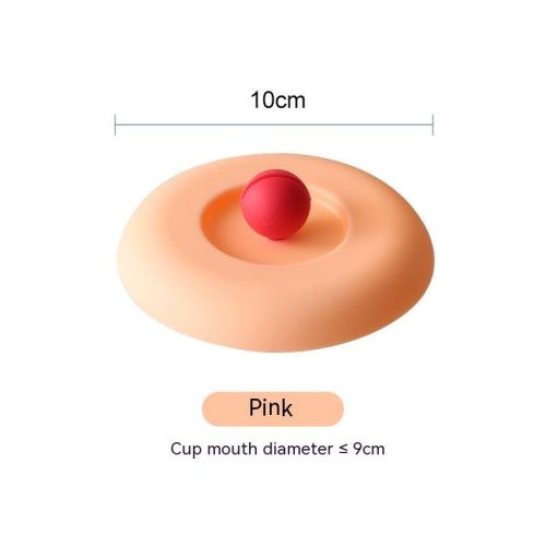 Dust-proof Leak-proof Food Grade Cartoon Creative Silicone Cup Lid