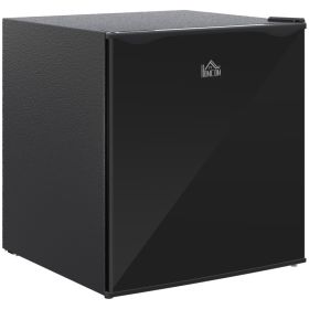 Mini Freezer Countertop, 1.1 Cu.Ft Compact Upright Freezer with Removable Shelves, Reversible Door for Home, Dorm, Apartment and Office, Black (Option: Black-510x465x530 mm)